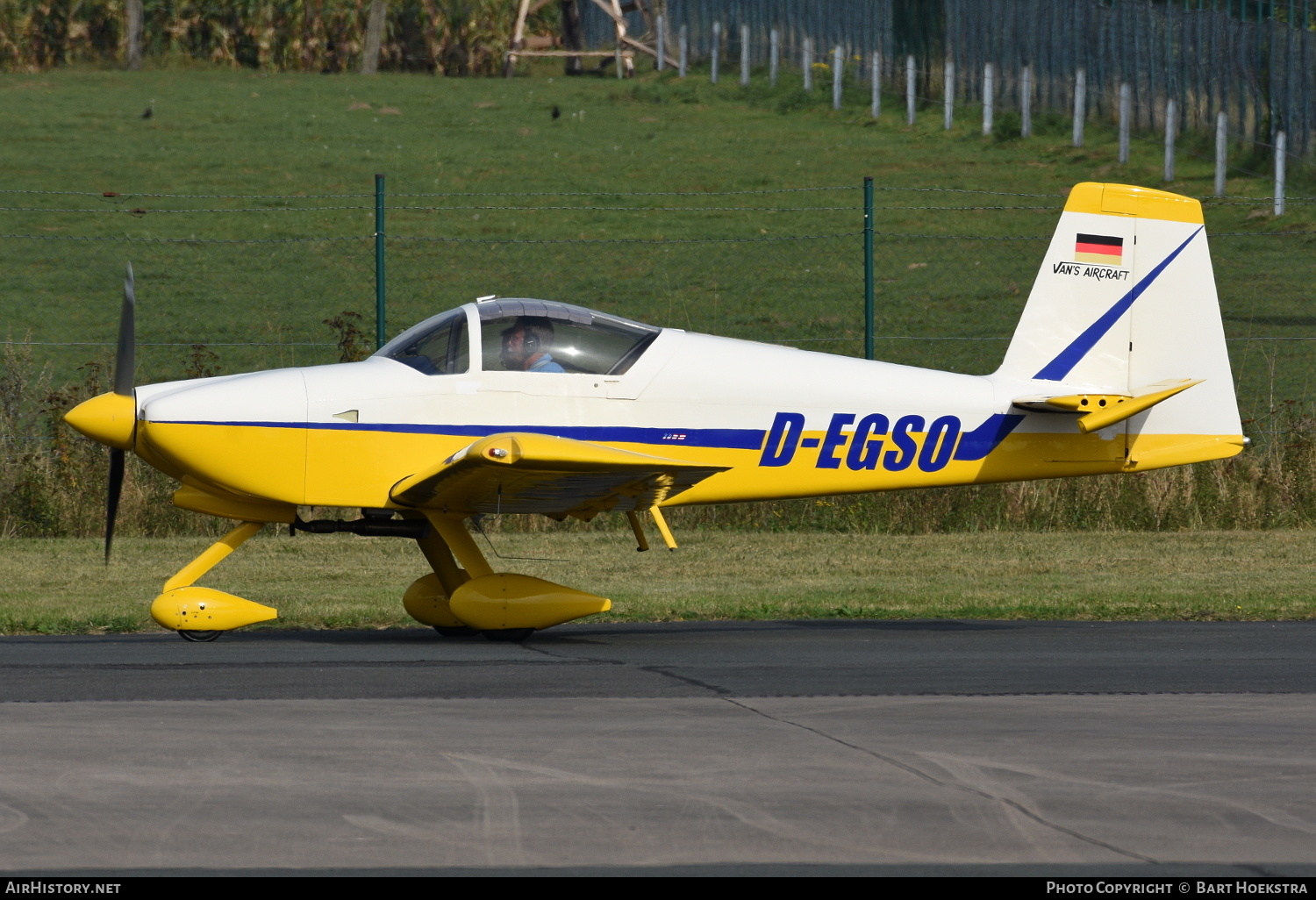 Aircraft Photo of D-EGSO | Van's RV-9A | AirHistory.net #186883