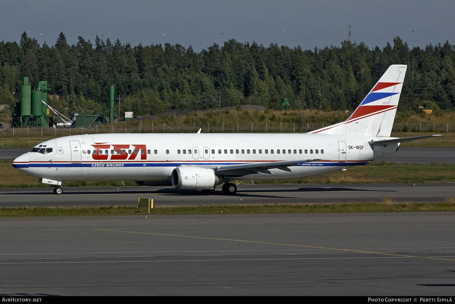 Aircraft Photo of OK-WGF | Boeing 737-4Y0 | ČSA - Czech Airlines | AirHistory.net #186897