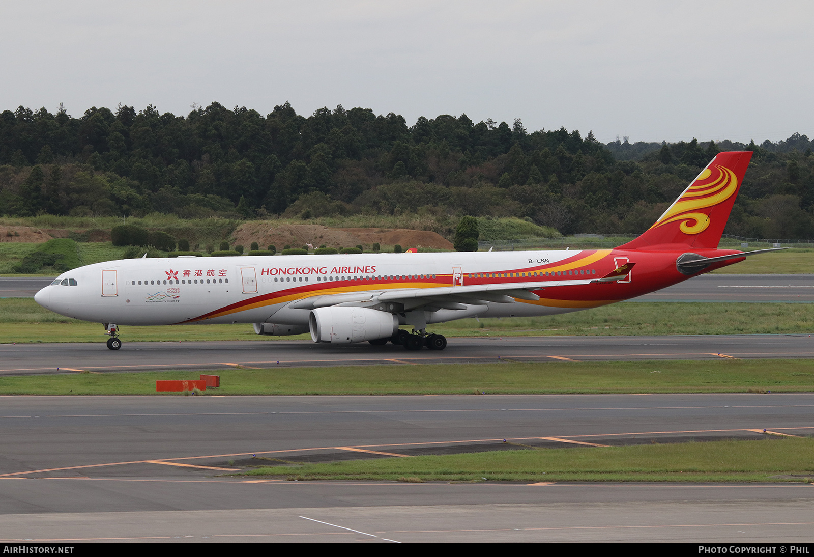 Aircraft Photo of B-LNN | Airbus A330-343E | Hong Kong Airlines | AirHistory.net #186900