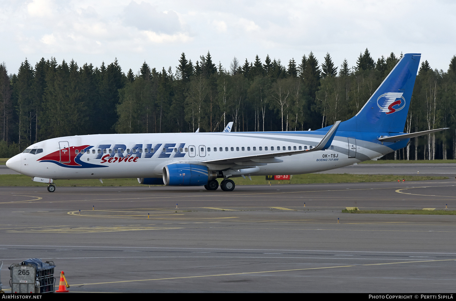 Aircraft Photo of OK-TSJ | Boeing 737-8AS | Travel Service | AirHistory.net #186902