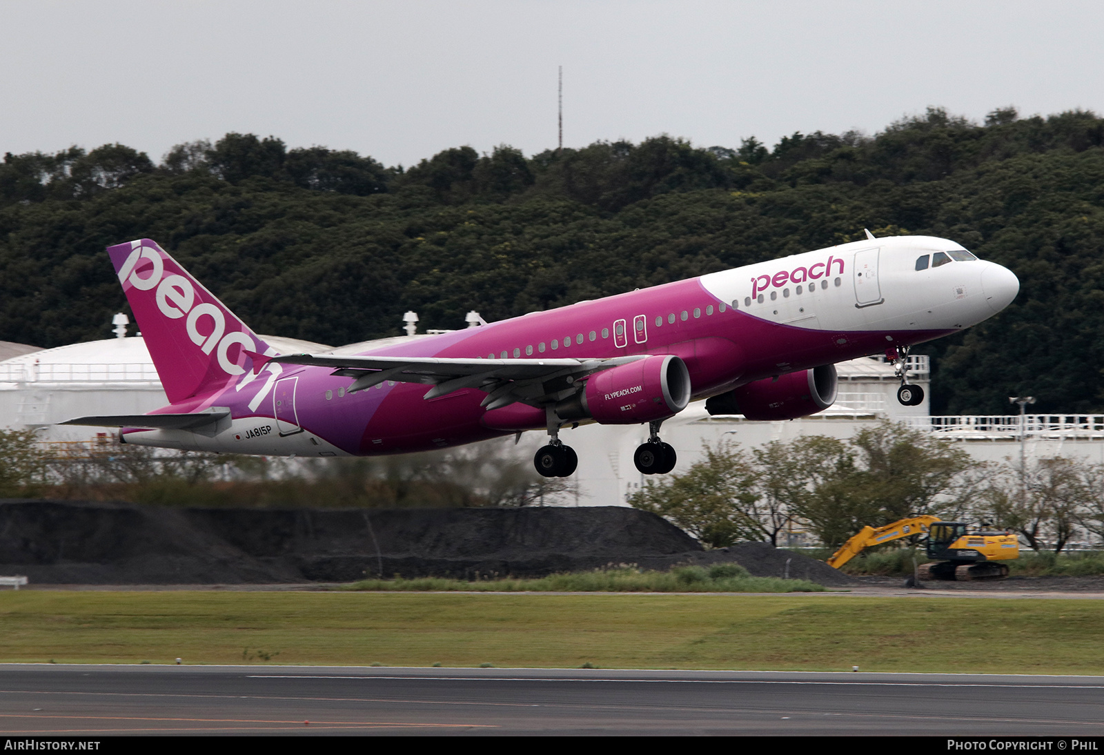 Aircraft Photo of JA815P | Airbus A320-214 | Peach Aviation | AirHistory.net #186904