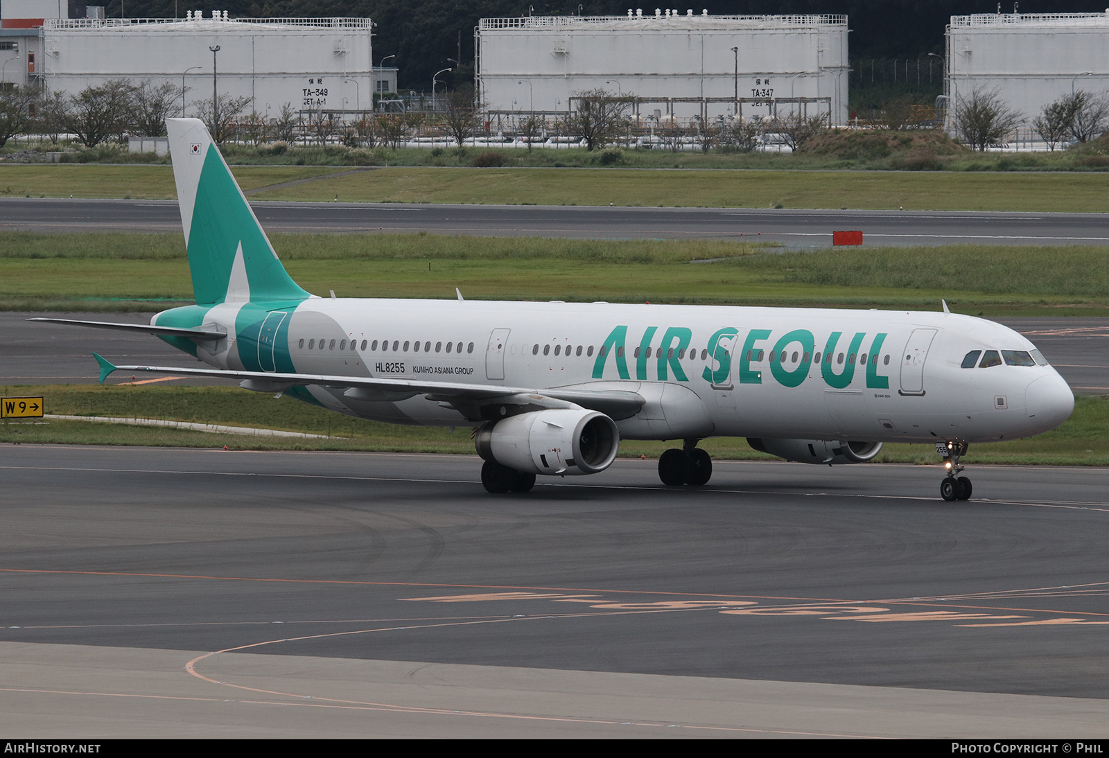 Aircraft Photo of HL8255 | Airbus A321-231 | Air Seoul | AirHistory.net #186911