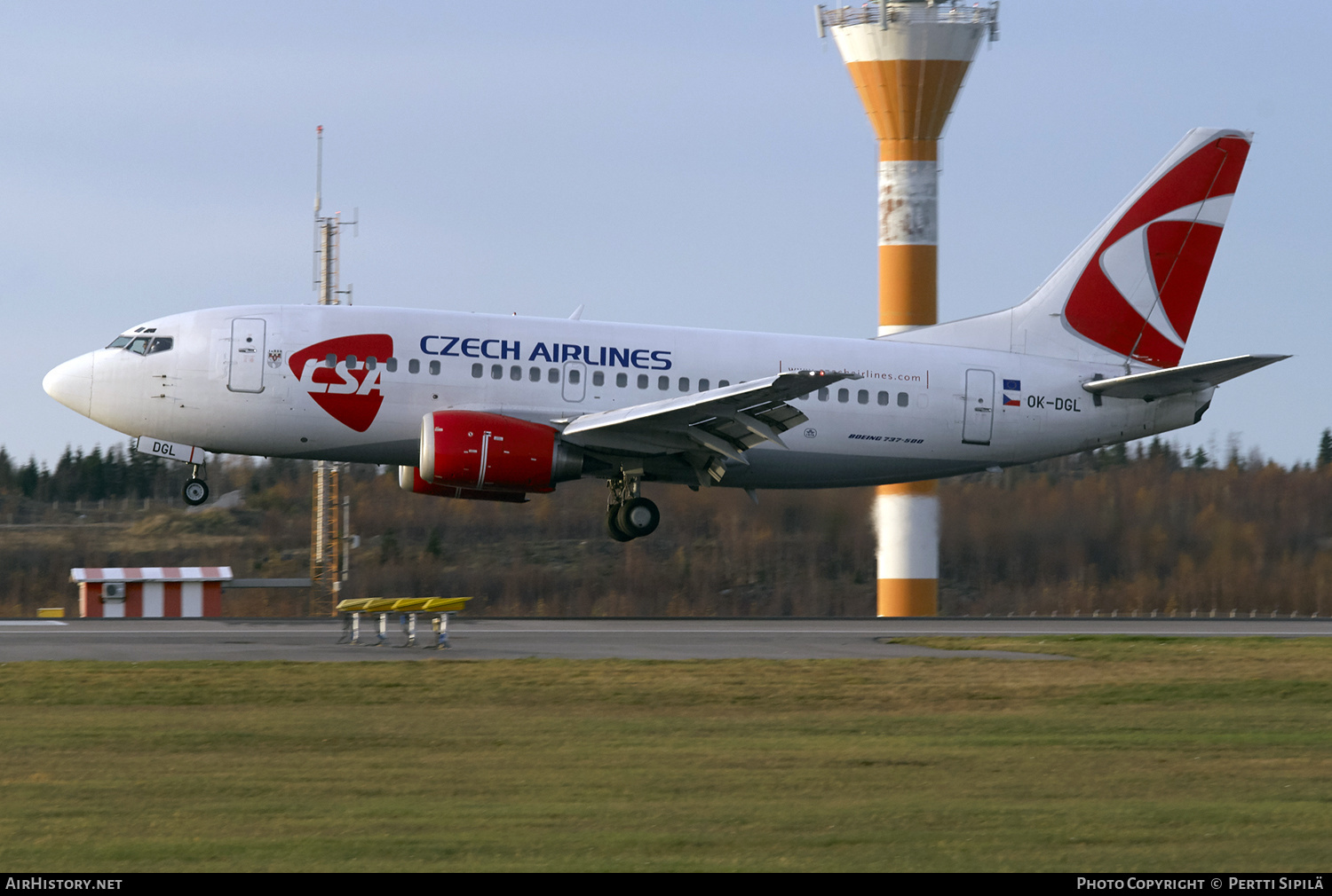 Aircraft Photo of OK-DGL | Boeing 737-55S | ČSA - Czech Airlines | AirHistory.net #186912