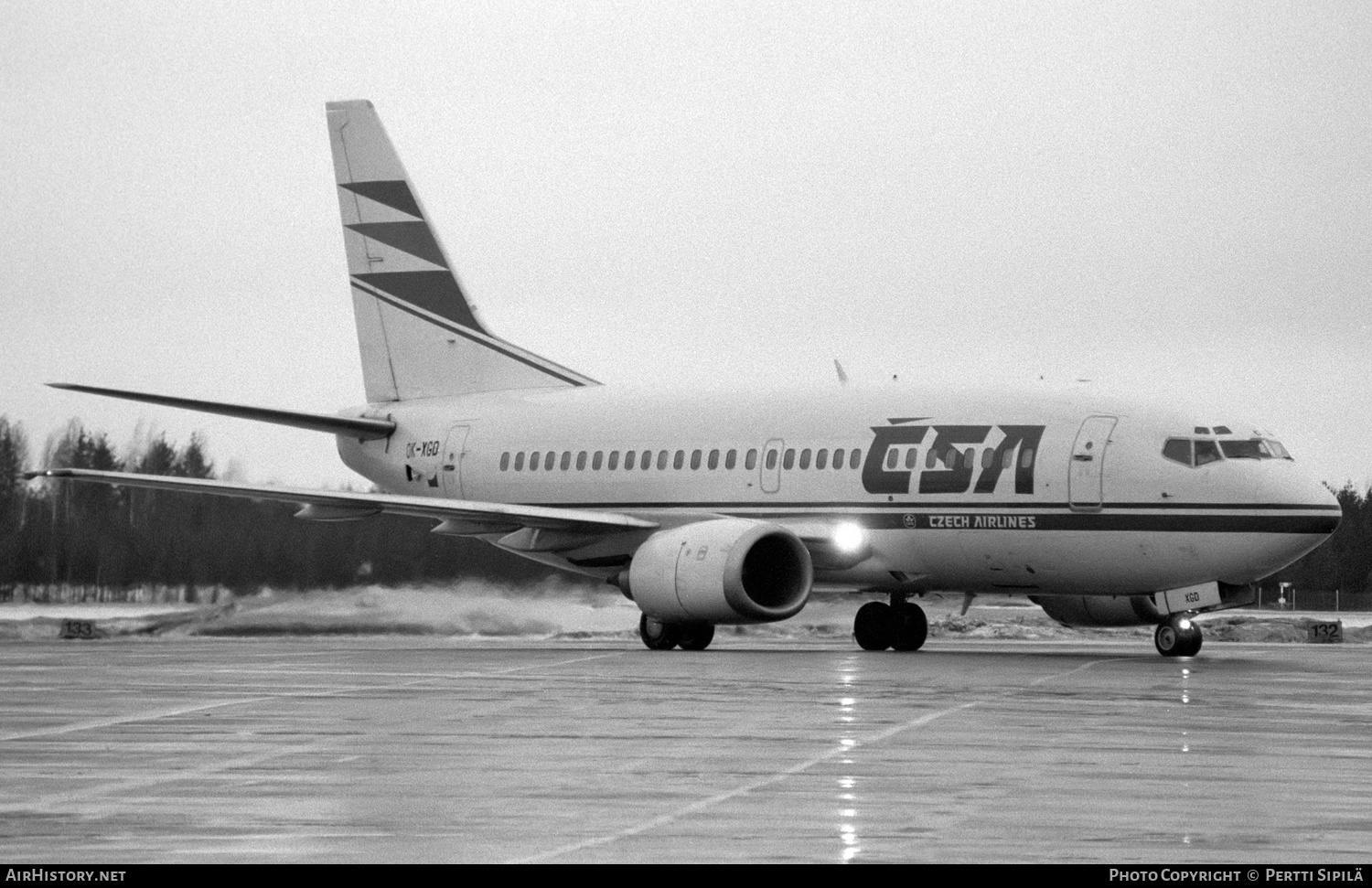 Aircraft Photo of OK-XGD | Boeing 737-55S | ČSA - Czech Airlines | AirHistory.net #186933