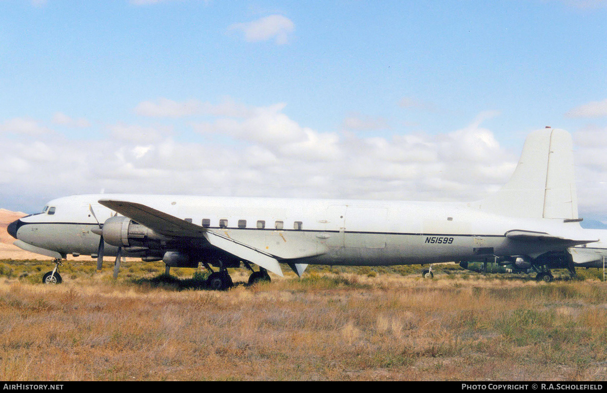Aircraft Photo of N51599 | Douglas C-118A Liftmaster (DC-6A) | AirHistory.net #186942
