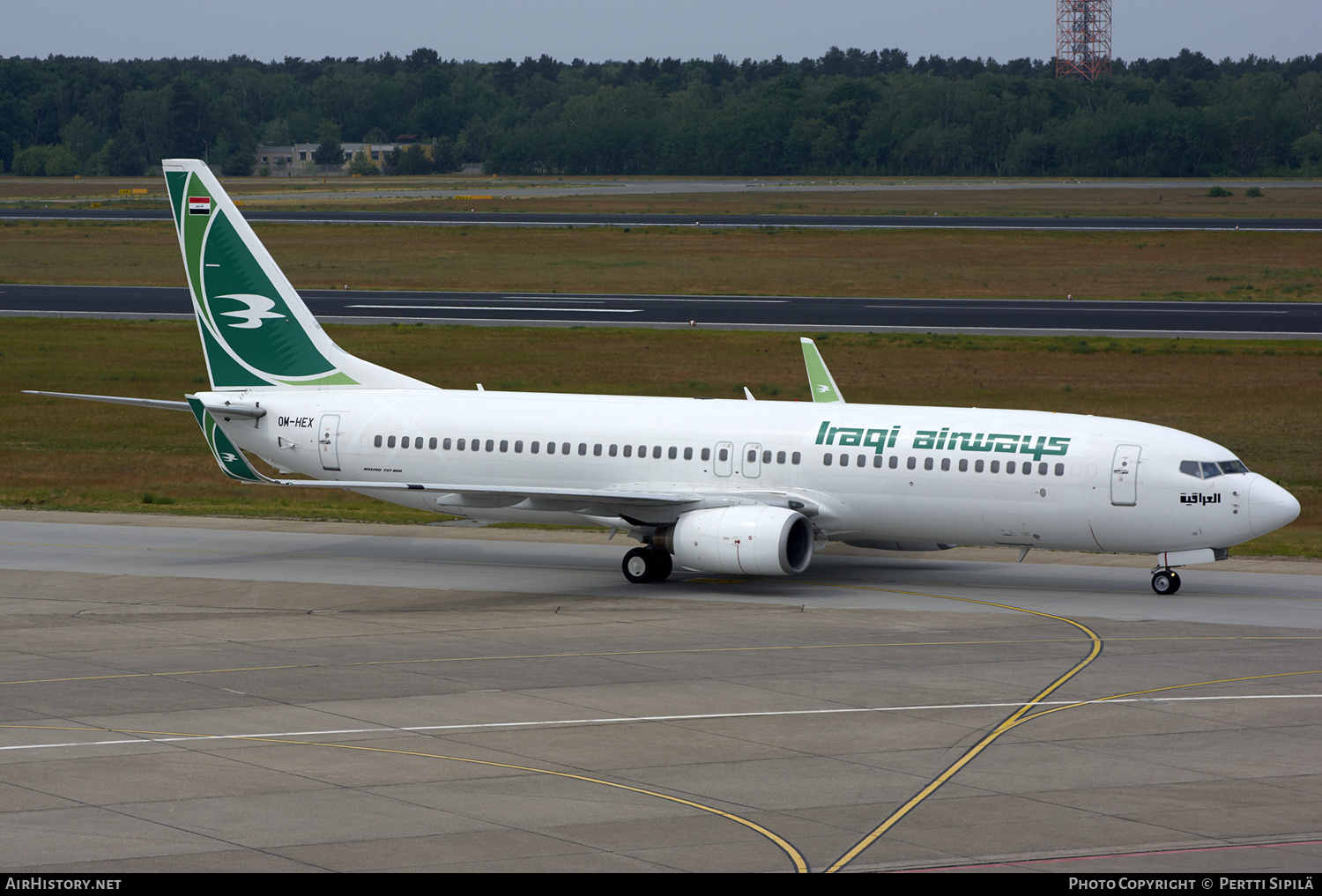 Aircraft Photo of OM-HEX | Boeing 737-81Q | Iraqi Airways | AirHistory.net #186954