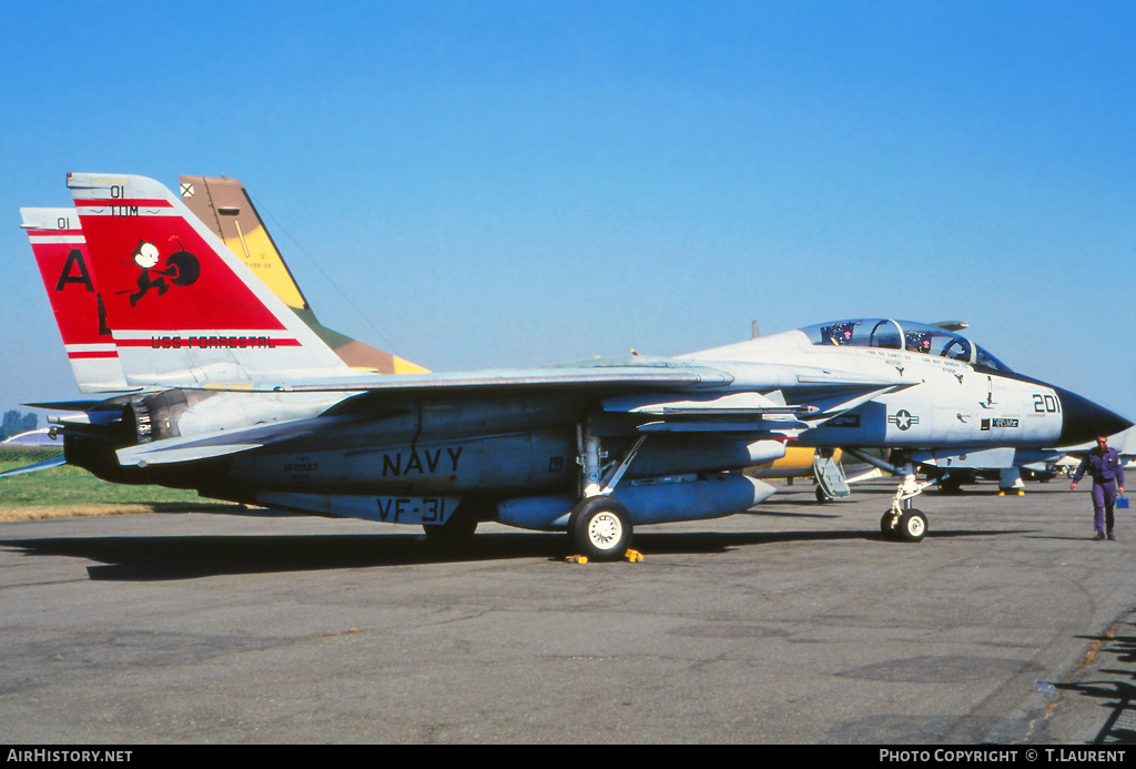 Aircraft Photo of 160923 | Grumman F-14A Tomcat | USA - Navy | AirHistory.net #186960