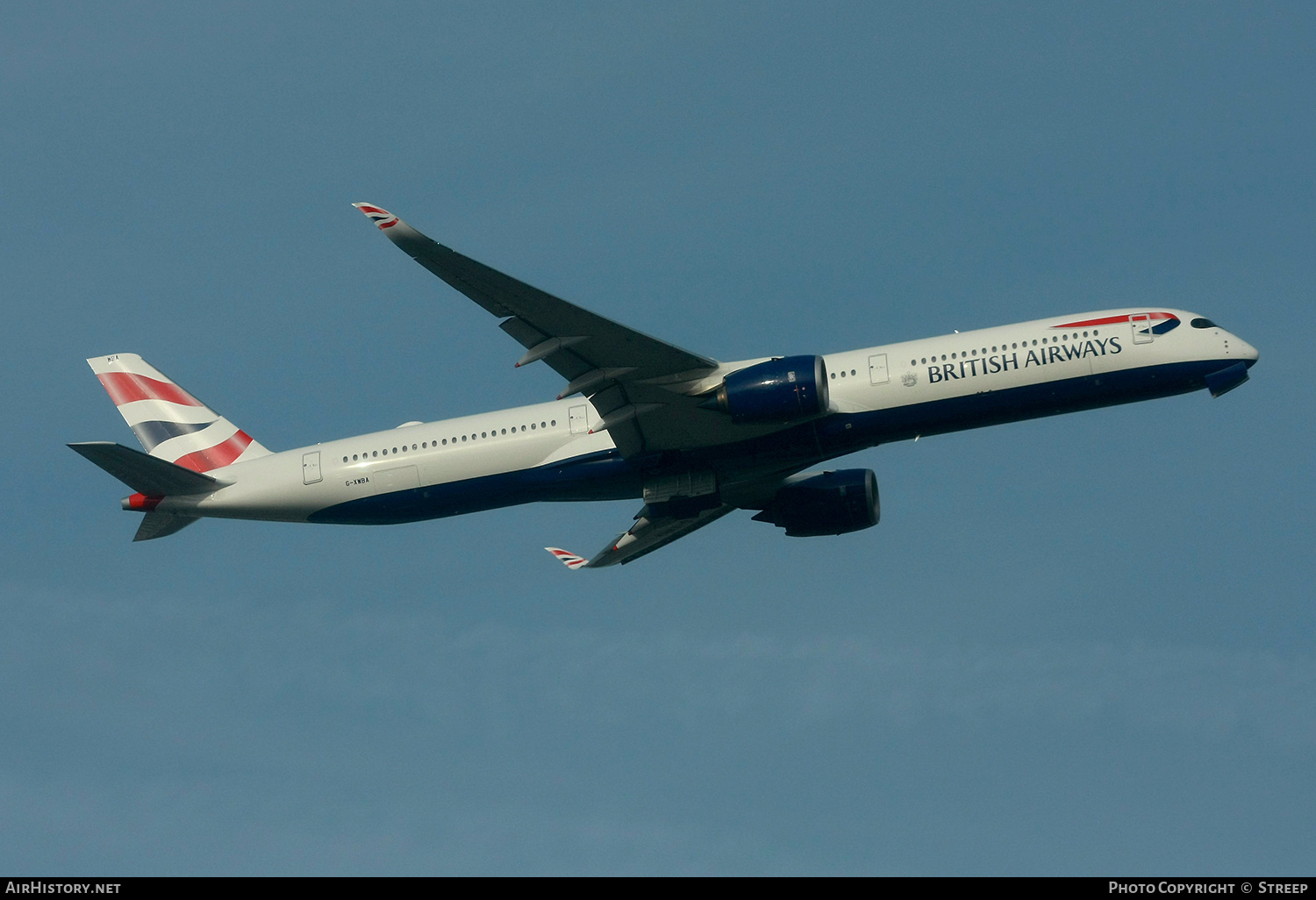 Aircraft Photo of G-XWBA | Airbus A350-1041 | British Airways | AirHistory.net #186963