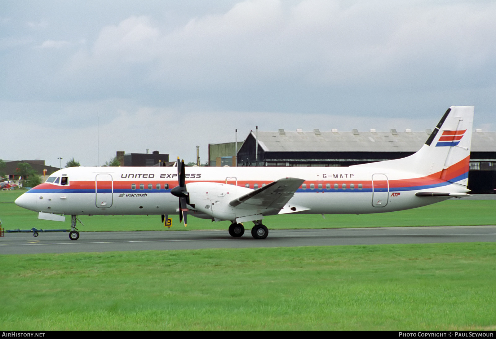 Aircraft Photo of G-MATP | British Aerospace ATP | United Express | AirHistory.net #186966