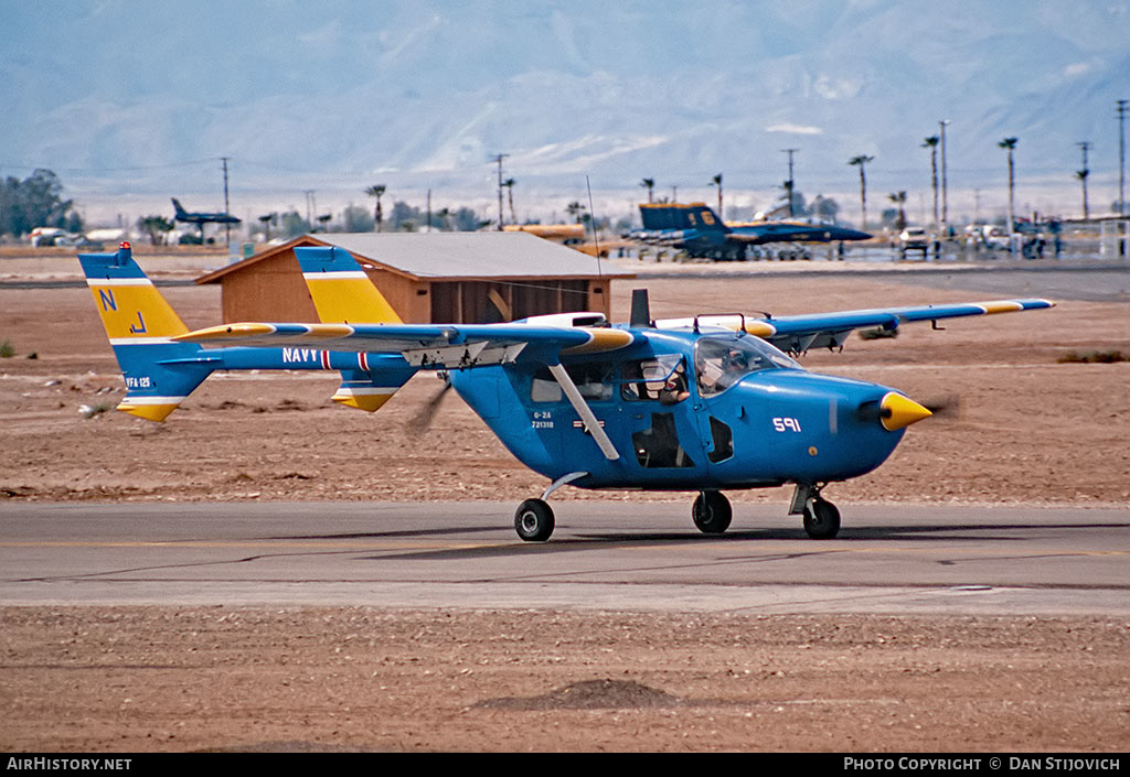 Aircraft Photo of 67-21318 / 721318 | Cessna O-2A Super Skymaster | USA - Navy | AirHistory.net #186969