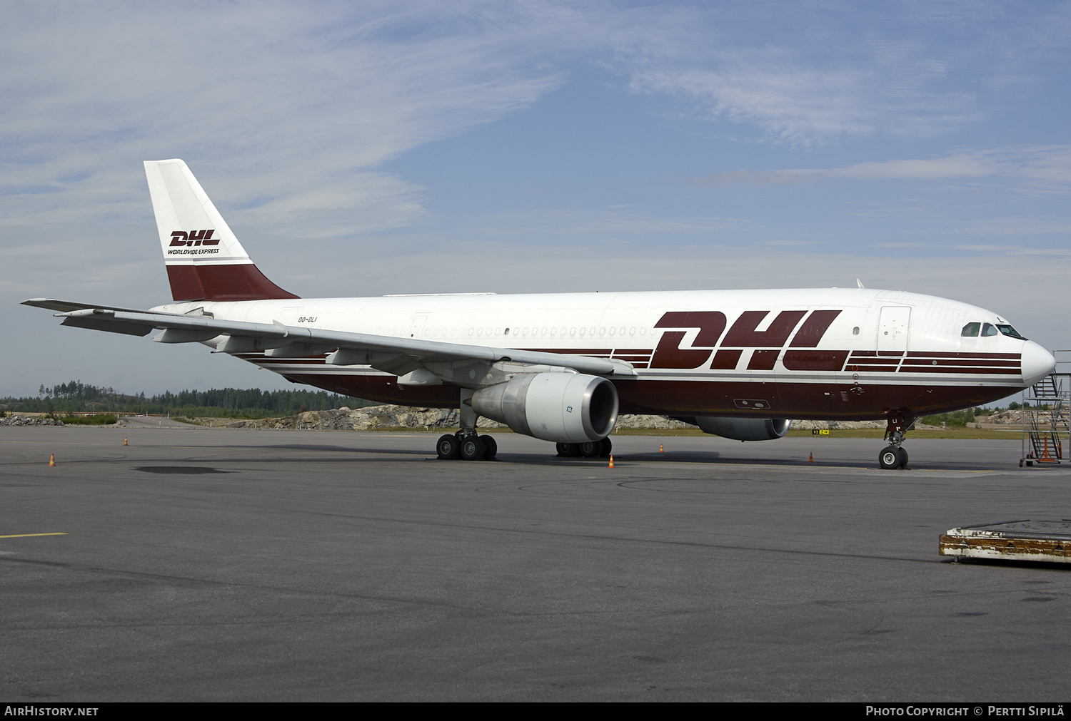 Aircraft Photo of OO-DLI | Airbus A300B4-203(F) | DHL Worldwide Express | AirHistory.net #186975