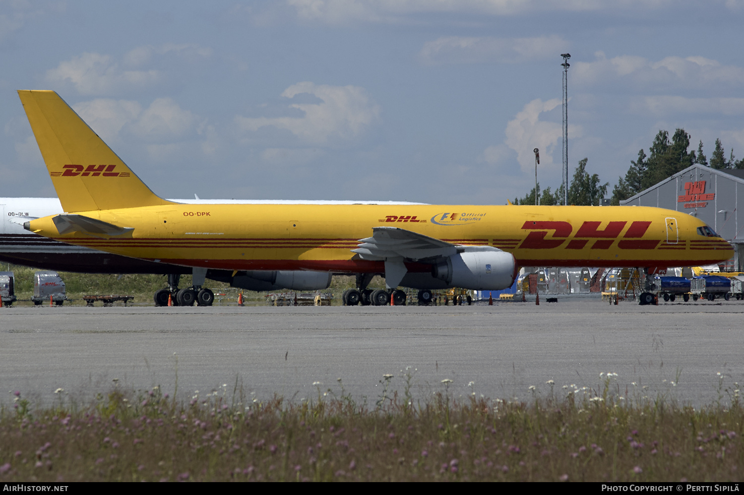 Aircraft Photo of OO-DPK | Boeing 757-236/SF | DHL International | AirHistory.net #186981