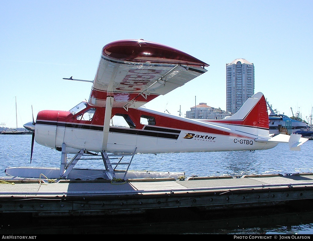 Aircraft Photo of C-GTBQ | De Havilland Canada DHC-2 Beaver Mk1 | Baxter Aviation | AirHistory.net #186988