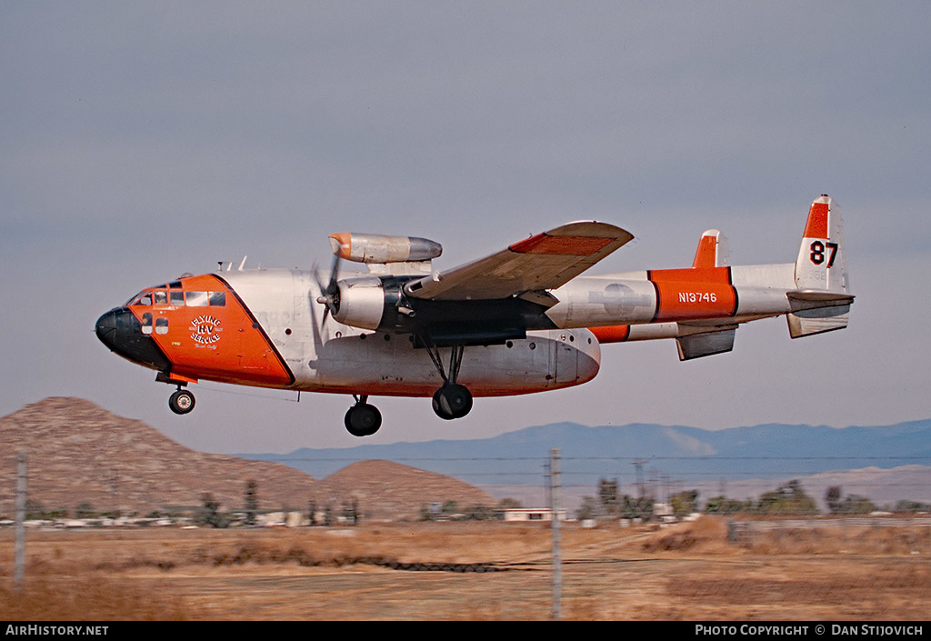 Aircraft Photo of N13746 | Fairchild C-119C Flying Boxcar | Hemet Valley Flying Service | AirHistory.net #186991