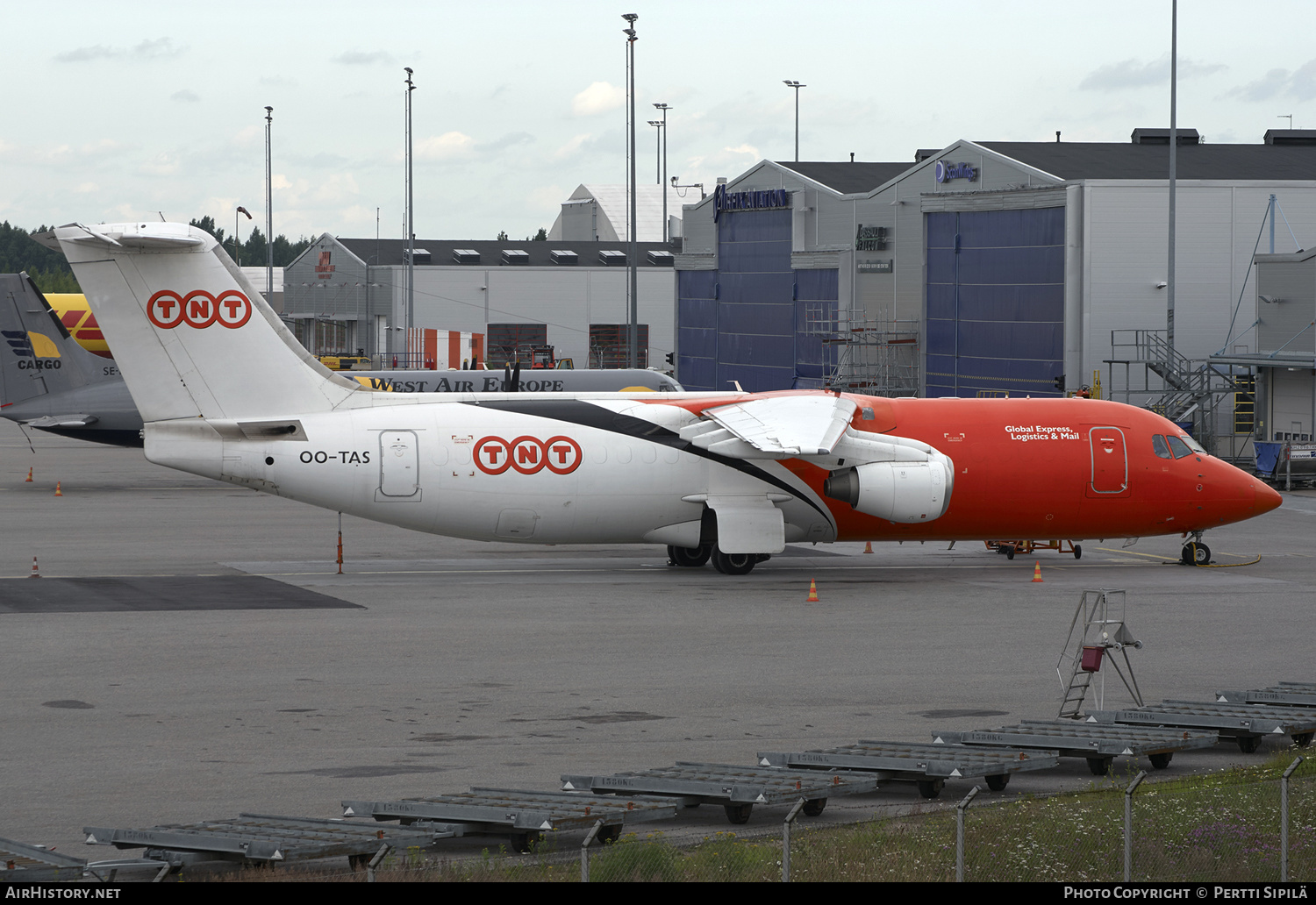Aircraft Photo of OO-TAS | British Aerospace BAe-146-300QT Quiet Trader | TNT Airways | AirHistory.net #186993