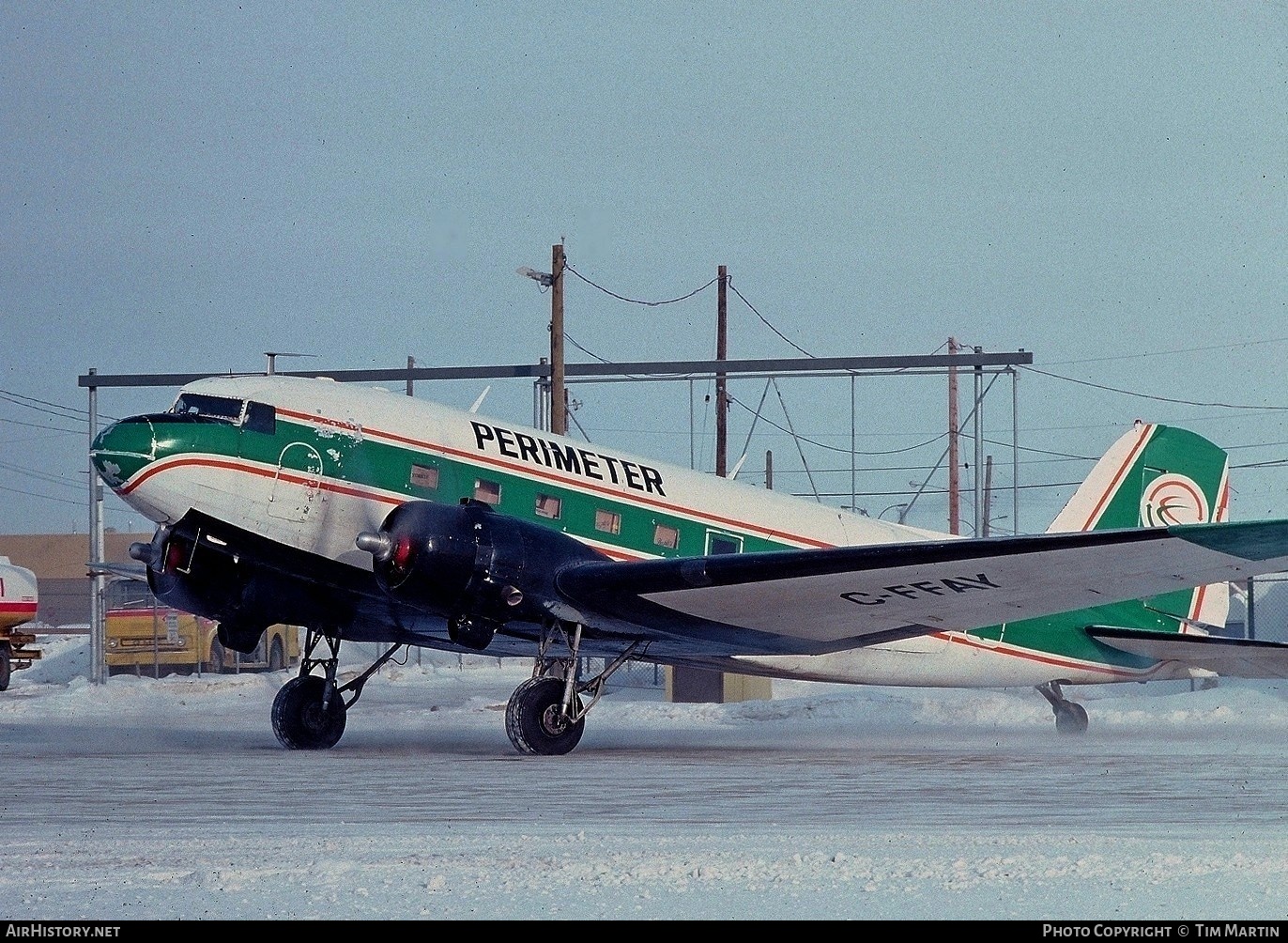 Aircraft Photo of C-FFAY | Douglas C-47 Skytrain | Perimeter Airlines | AirHistory.net #186997