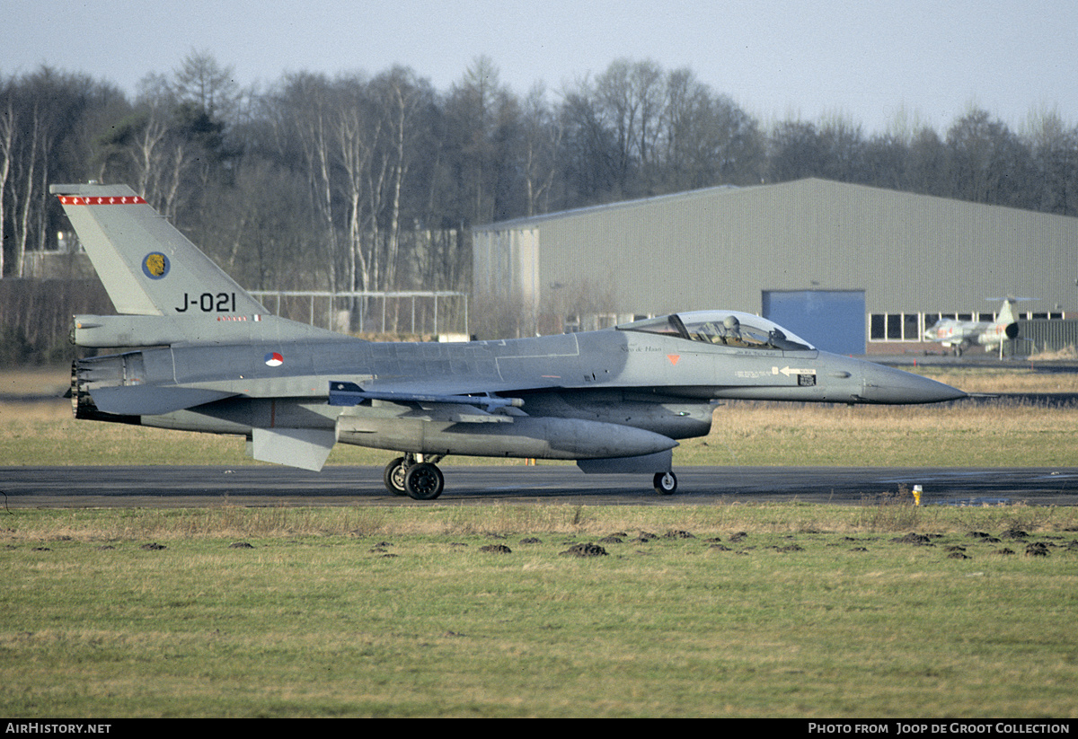 Aircraft Photo of J-021 | General Dynamics F-16A Fighting Falcon | Netherlands - Air Force | AirHistory.net #187013