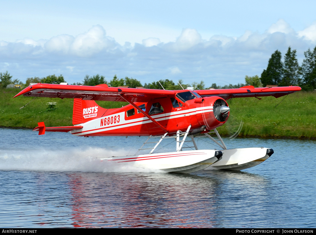 Aircraft Photo of N68083 | De Havilland Canada DHC-2 Beaver Mk.1 | Rust's Flying Service | AirHistory.net #187041
