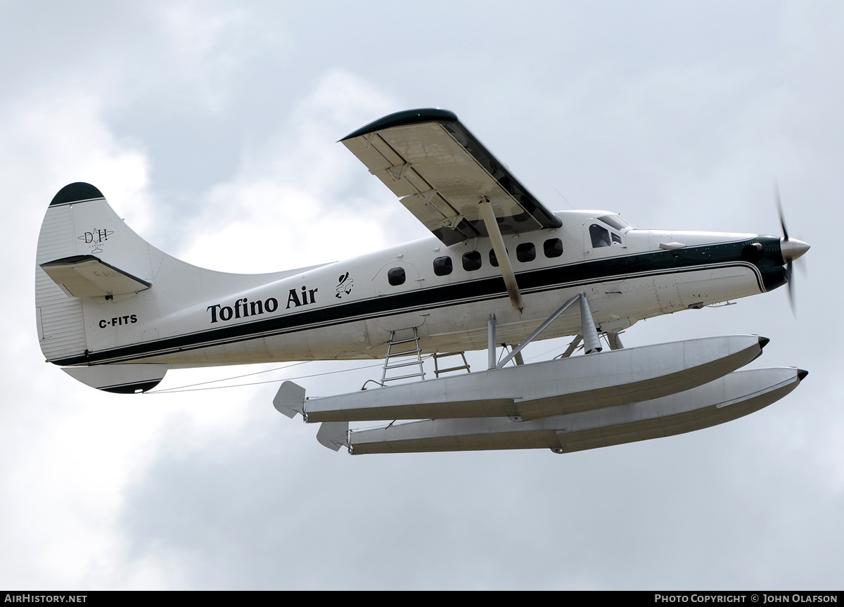 Aircraft Photo of C-FITS | De Havilland Canada DHC-3T/M601 Turbo Otter | Tofino Air | AirHistory.net #187043