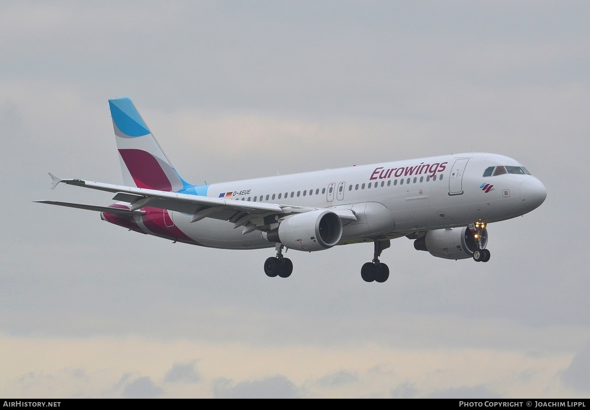 Aircraft Photo of D-AEUE | Airbus A320-214 | Eurowings | AirHistory.net #187046