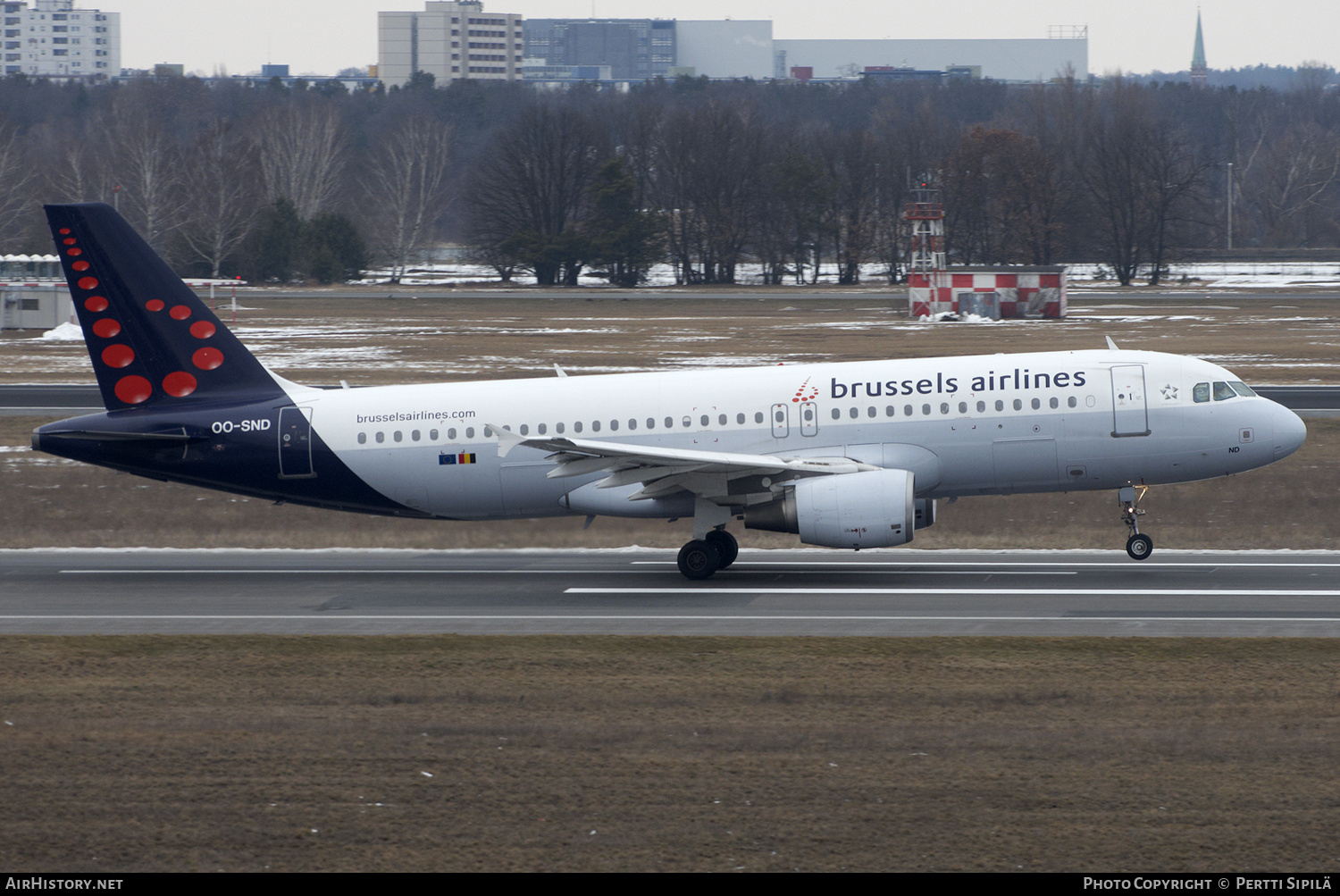 Aircraft Photo of OO-SND | Airbus A320-214 | Brussels Airlines | AirHistory.net #187048