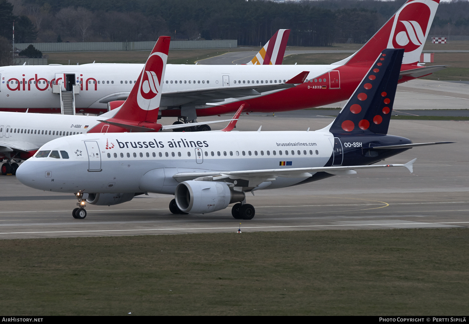 Aircraft Photo of OO-SSH | Airbus A319-112 | Brussels Airlines | AirHistory.net #187060