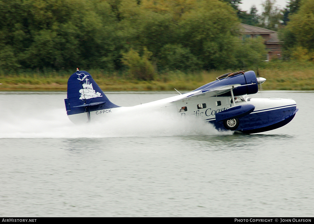 Aircraft Photo of C-FPCK | Grumman G-21A Goose | Pacific Coastal Airlines | AirHistory.net #187073