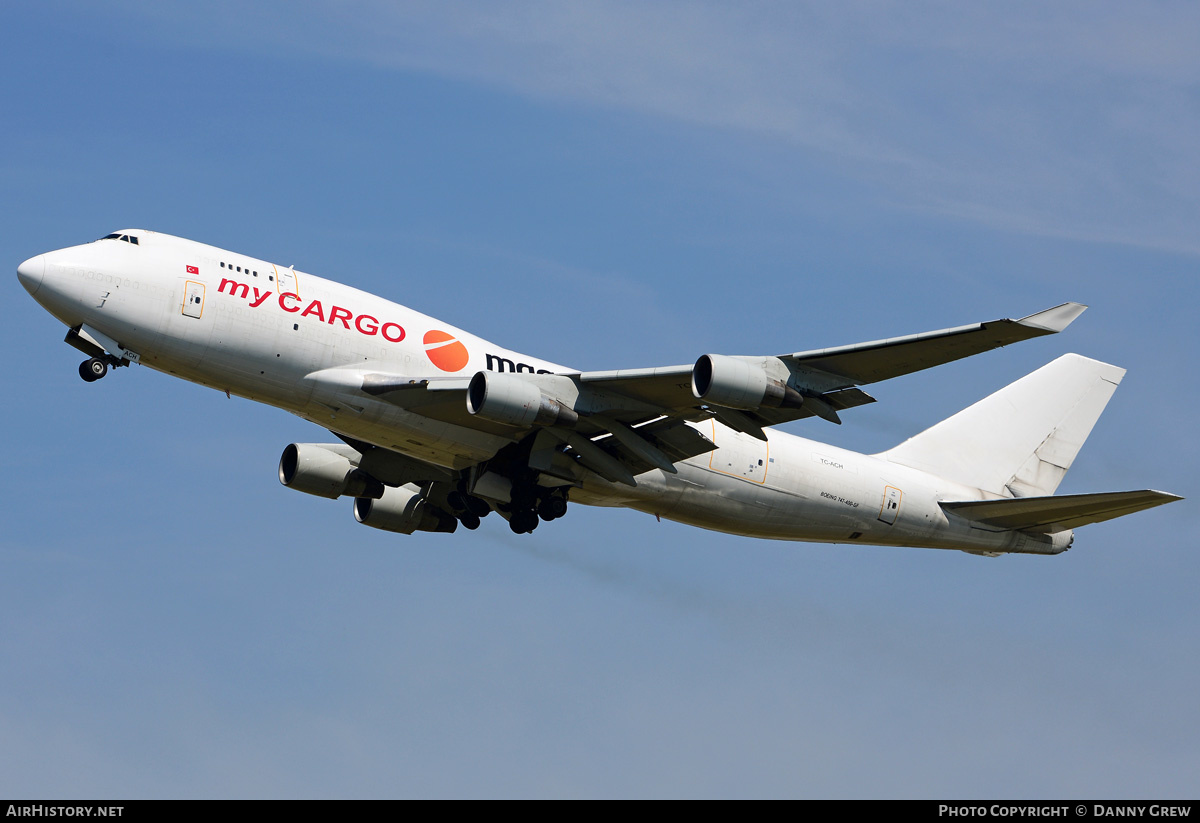 Aircraft Photo of TC-ACH | Boeing 747-433(BDSF) | MyCargo | AirHistory.net #187086