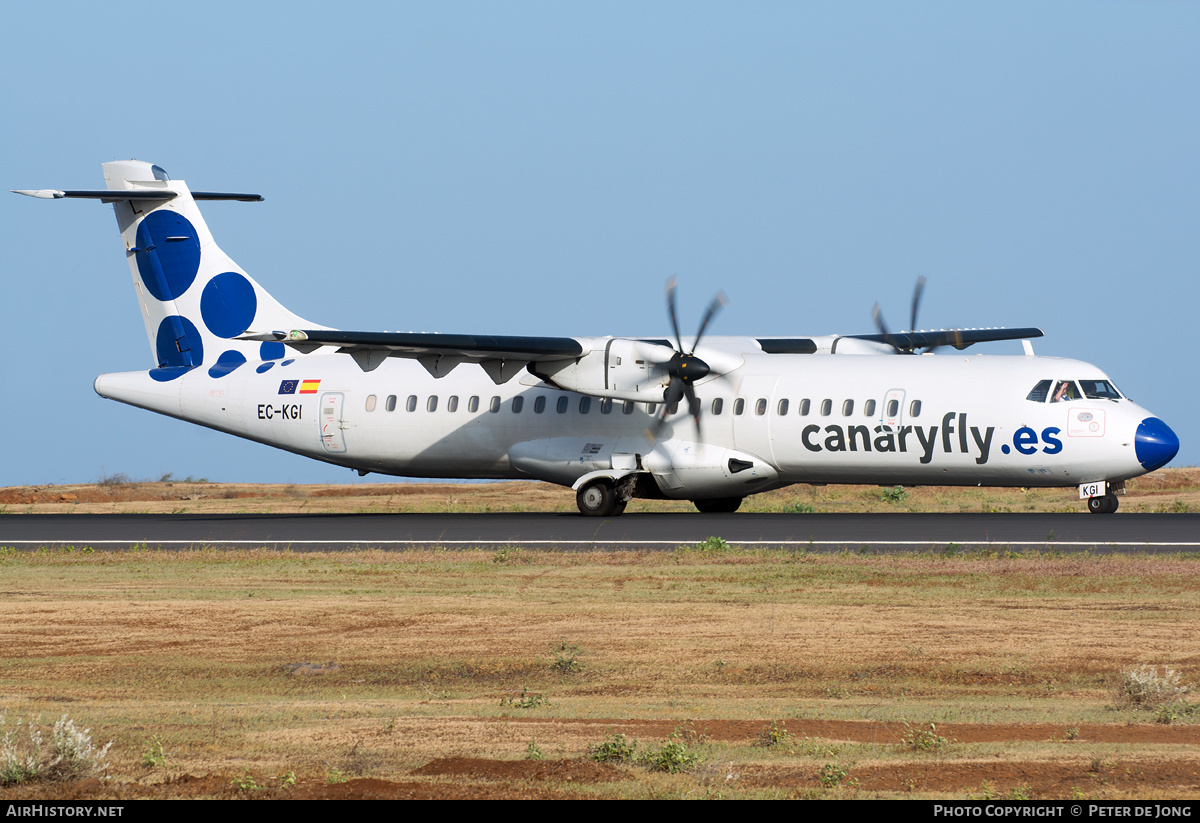 Aircraft Photo of EC-KGI | ATR ATR-72-500 (ATR-72-212A) | Canaryfly | AirHistory.net #187089