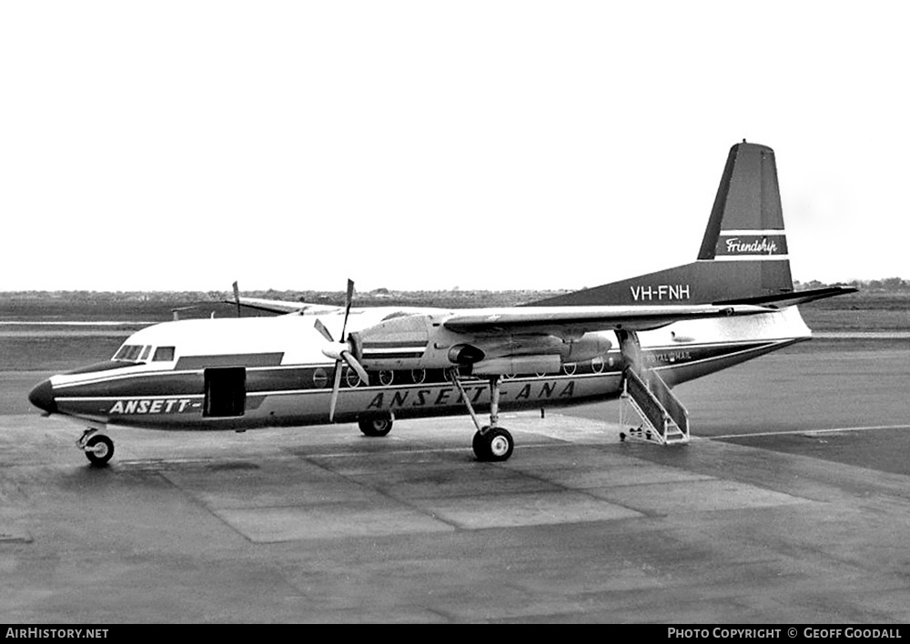 Aircraft Photo of VH-FNH | Fokker F27-200 Friendship | Ansett - ANA | AirHistory.net #187093