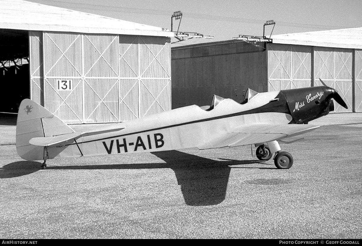 Aircraft Photo of VH-AIB / A21-10 | De Havilland D.H. 94 Moth Minor | AirHistory.net #187108
