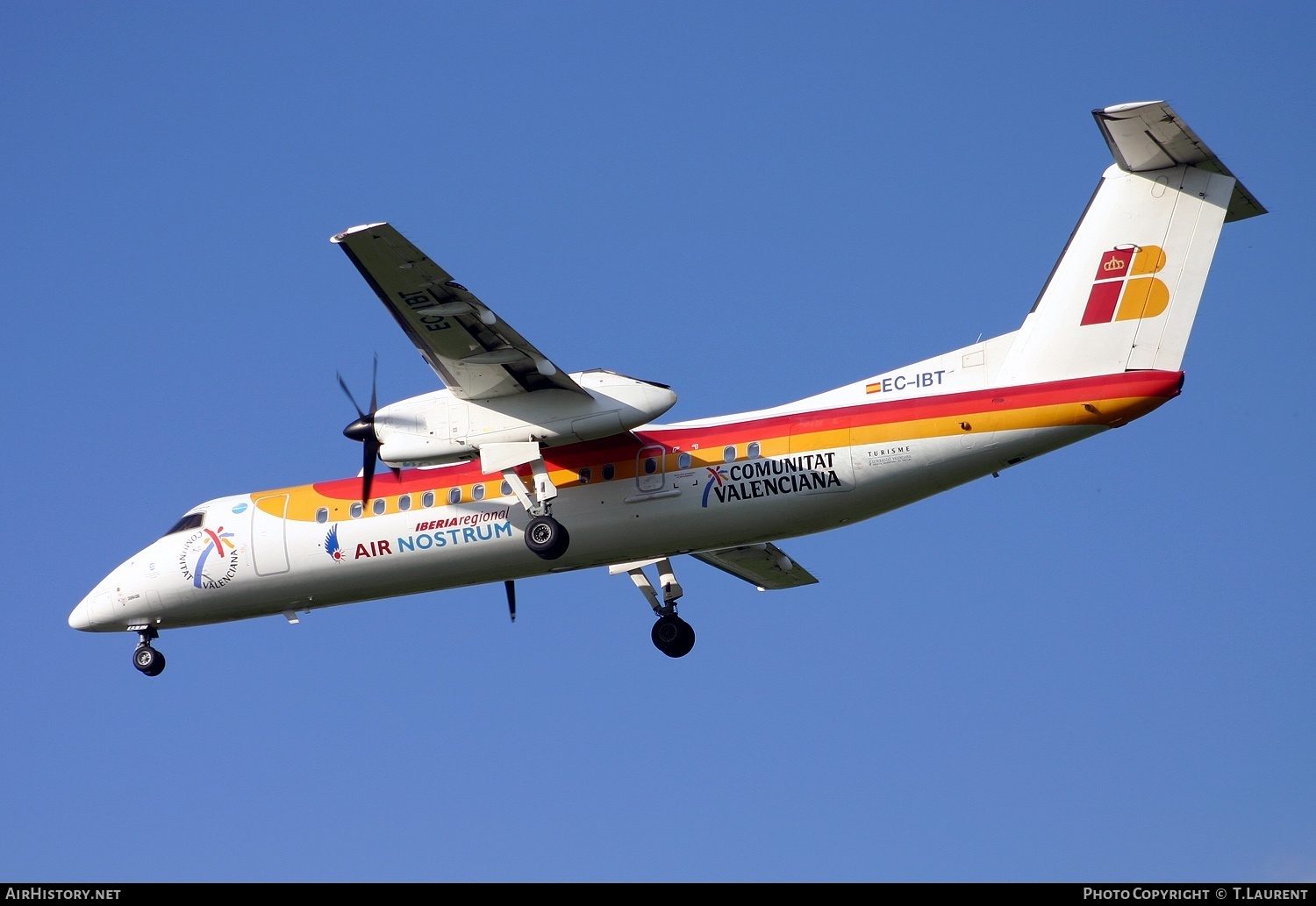 Aircraft Photo of EC-IBT | Bombardier DHC-8-315Q Dash 8 | Iberia Regional | AirHistory.net #187135
