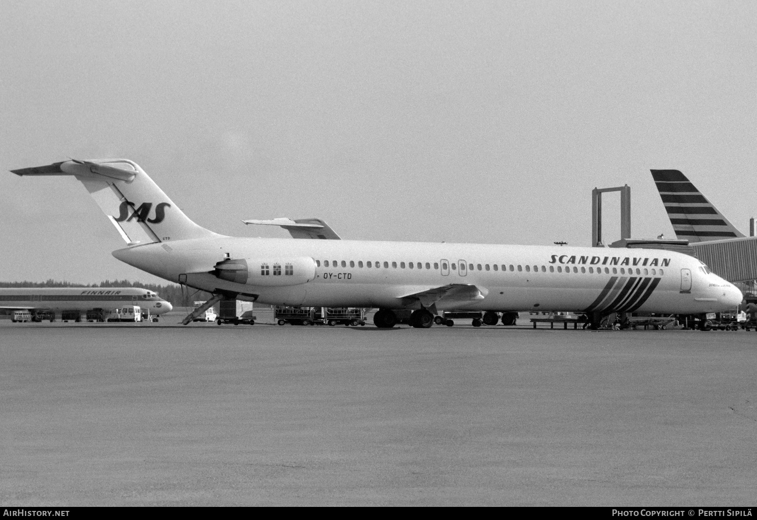Aircraft Photo of OY-CTD | McDonnell Douglas DC-9-51 | Scandinavian Airlines - SAS | AirHistory.net #187151