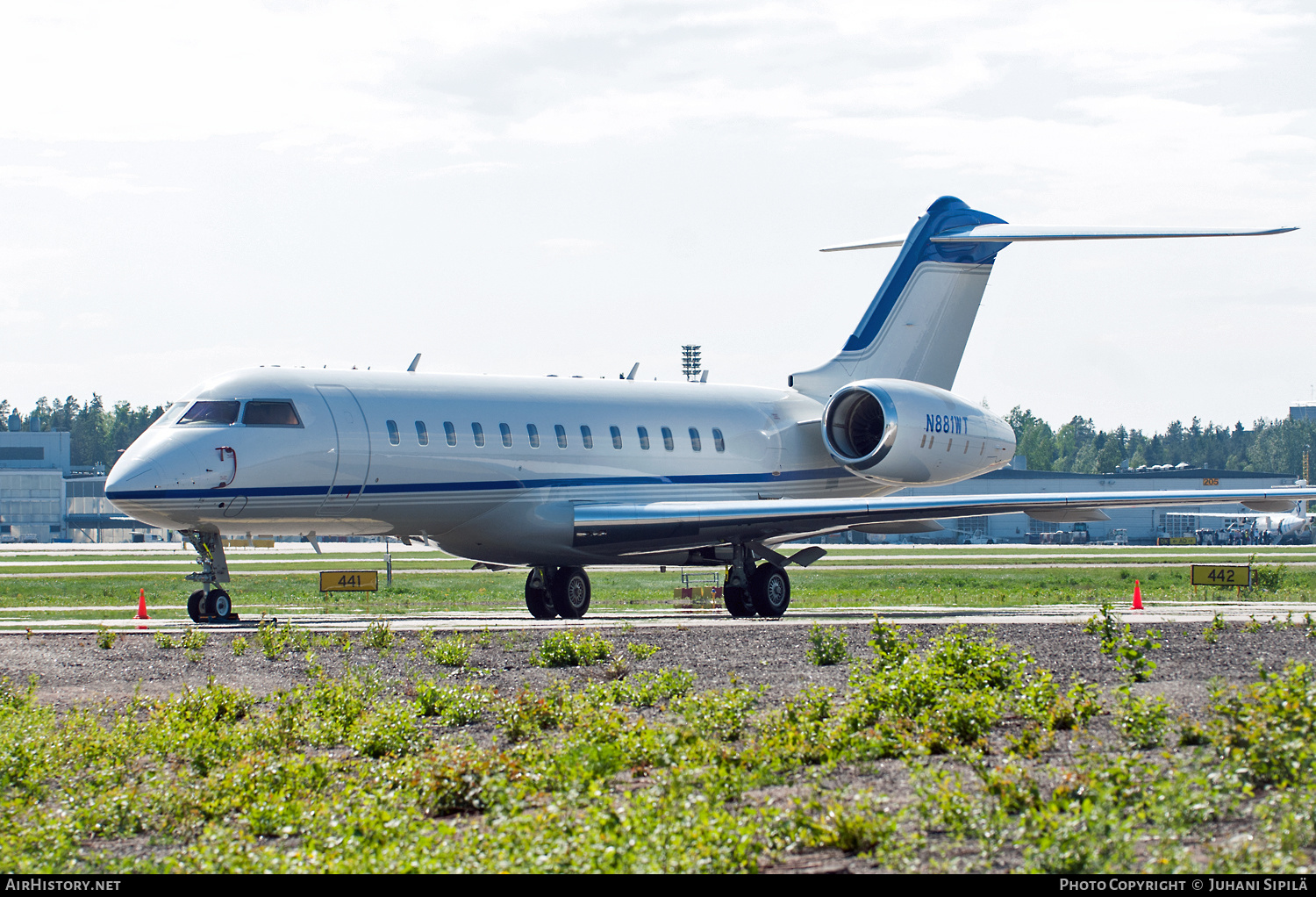 Aircraft Photo of N881WT | Bombardier Global Express (BD-700-1A10) | AirHistory.net #187154