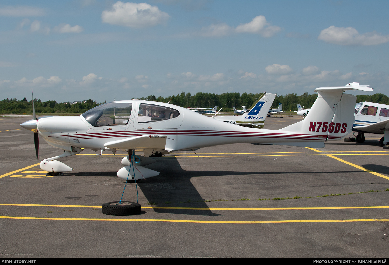 Aircraft Photo of N756DS | Diamond DA40-180 Diamond Star | AirHistory.net #187156