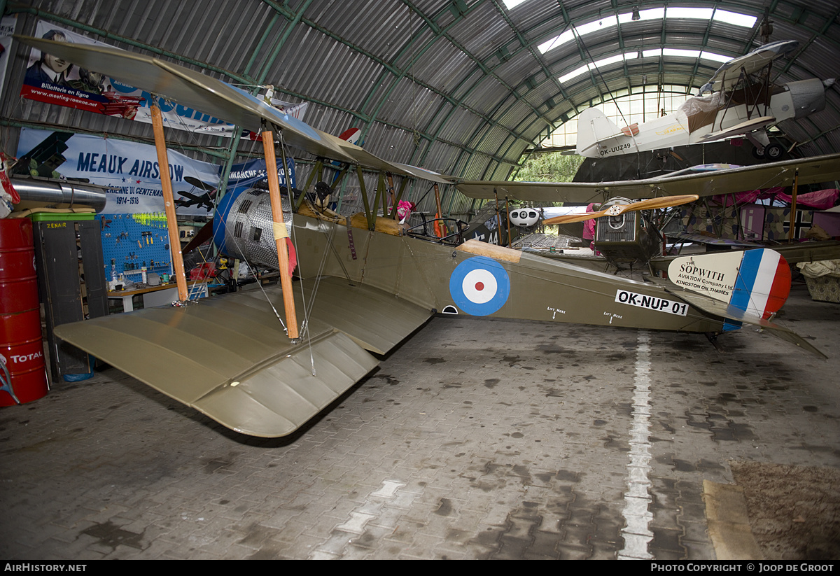 Aircraft Photo of OK-NUP 01 | Sopwith 1½ Strutter (replica) | UK - Air Force | AirHistory.net #187160