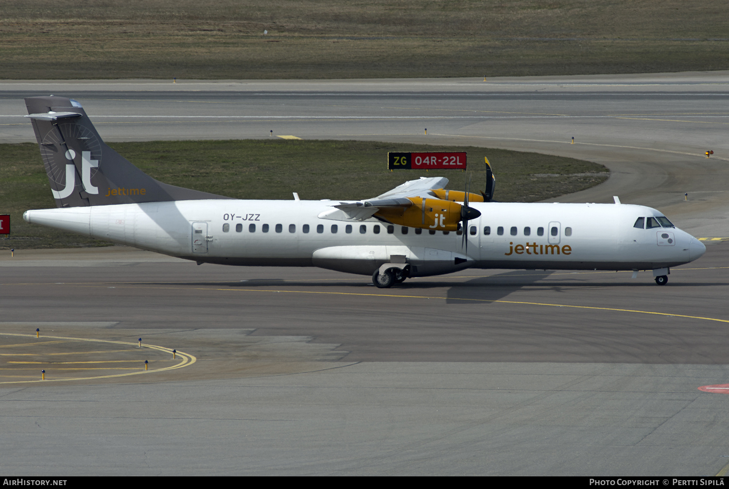 Aircraft Photo of OY-JZZ | ATR ATR-72-500 (ATR-72-212A) | Jettime | AirHistory.net #187178