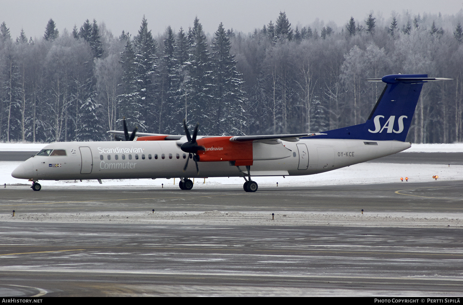 Aircraft Photo of OY-KCE | Bombardier DHC-8-402 Dash 8 | Scandinavian Commuter - SAS | AirHistory.net #187180