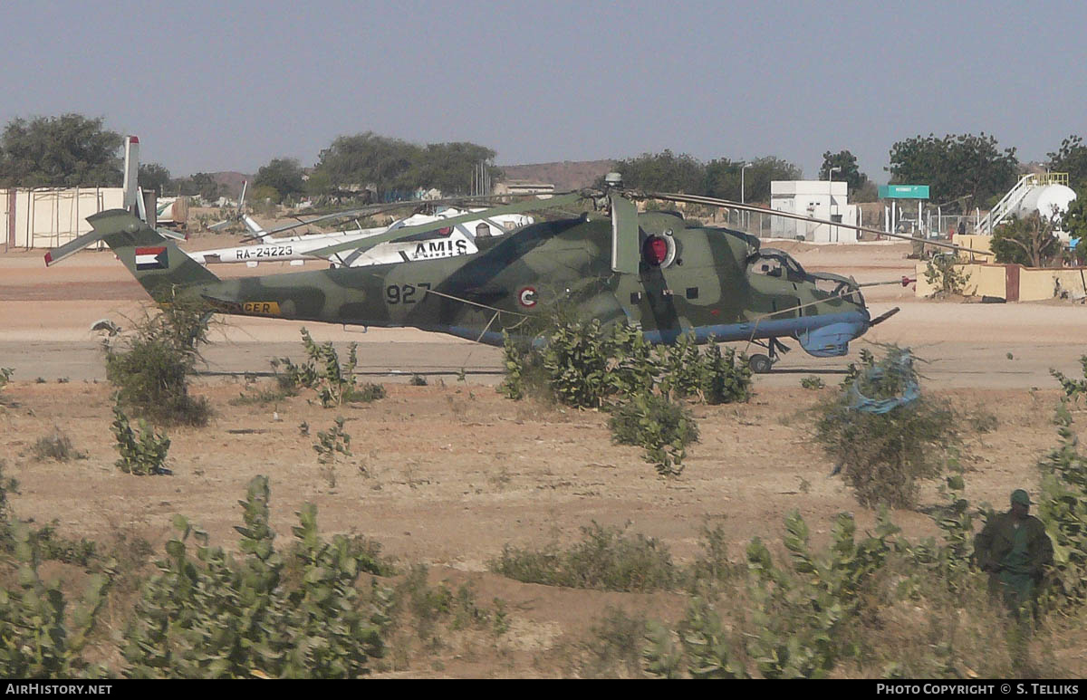 Aircraft Photo of 927 | Mil Mi-24V | Sudan - Air Force | AirHistory.net #187183