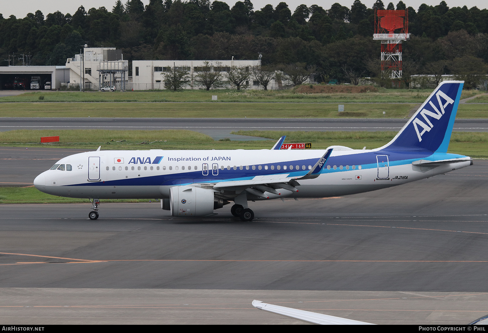 Aircraft Photo of JA216A | Airbus A320-271N | All Nippon Airways - ANA | AirHistory.net #187191