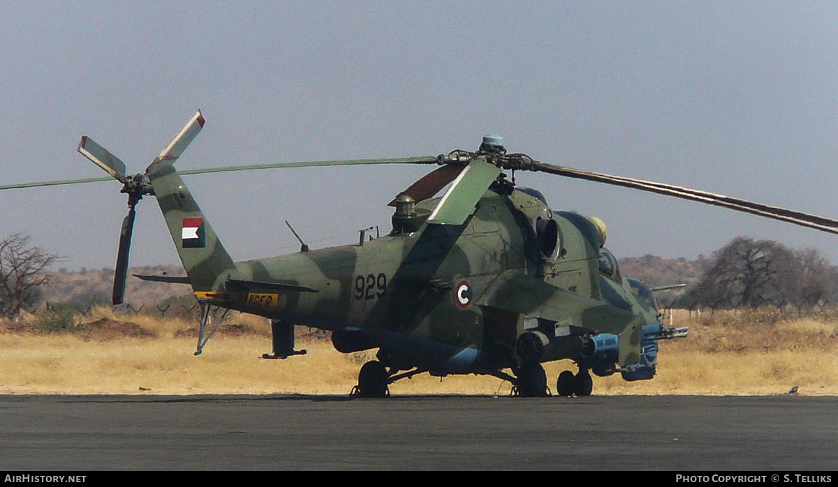 Aircraft Photo of 929 | Mil Mi-24P | Sudan - Air Force | AirHistory.net #187200