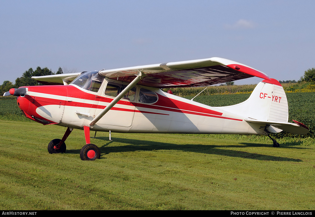 Aircraft Photo of CF-YRT | Cessna 170B | AirHistory.net #187201