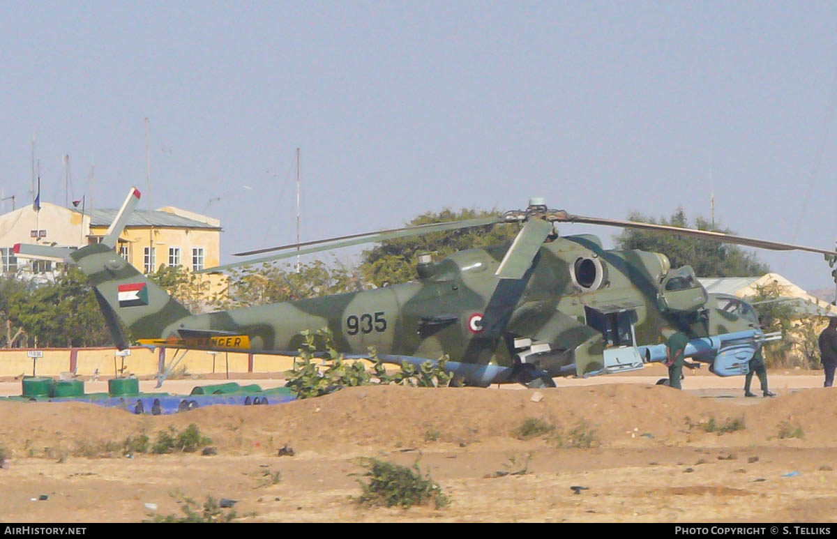 Aircraft Photo of 935 | Mil Mi-24P | Sudan - Air Force | AirHistory.net #187218