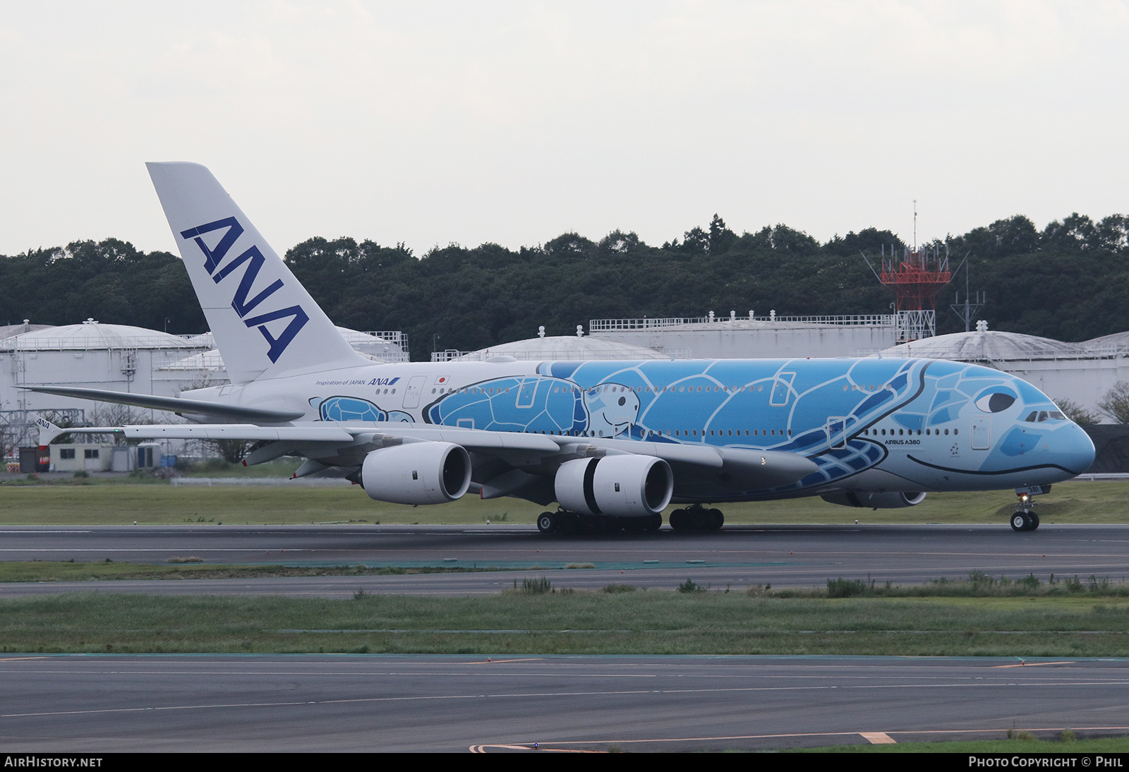 Aircraft Photo of JA381A | Airbus A380-841 | All Nippon Airways - ANA | AirHistory.net #187221