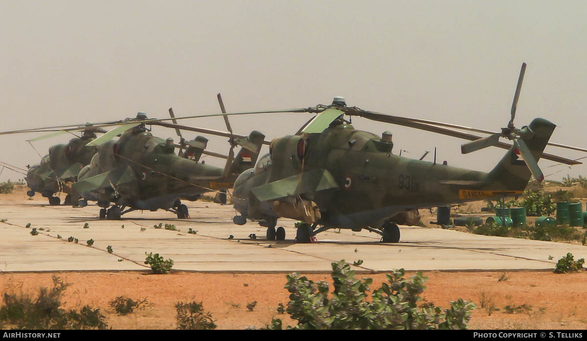 Aircraft Photo of 931 | Mil Mi-24P | Sudan - Air Force | AirHistory.net #187223