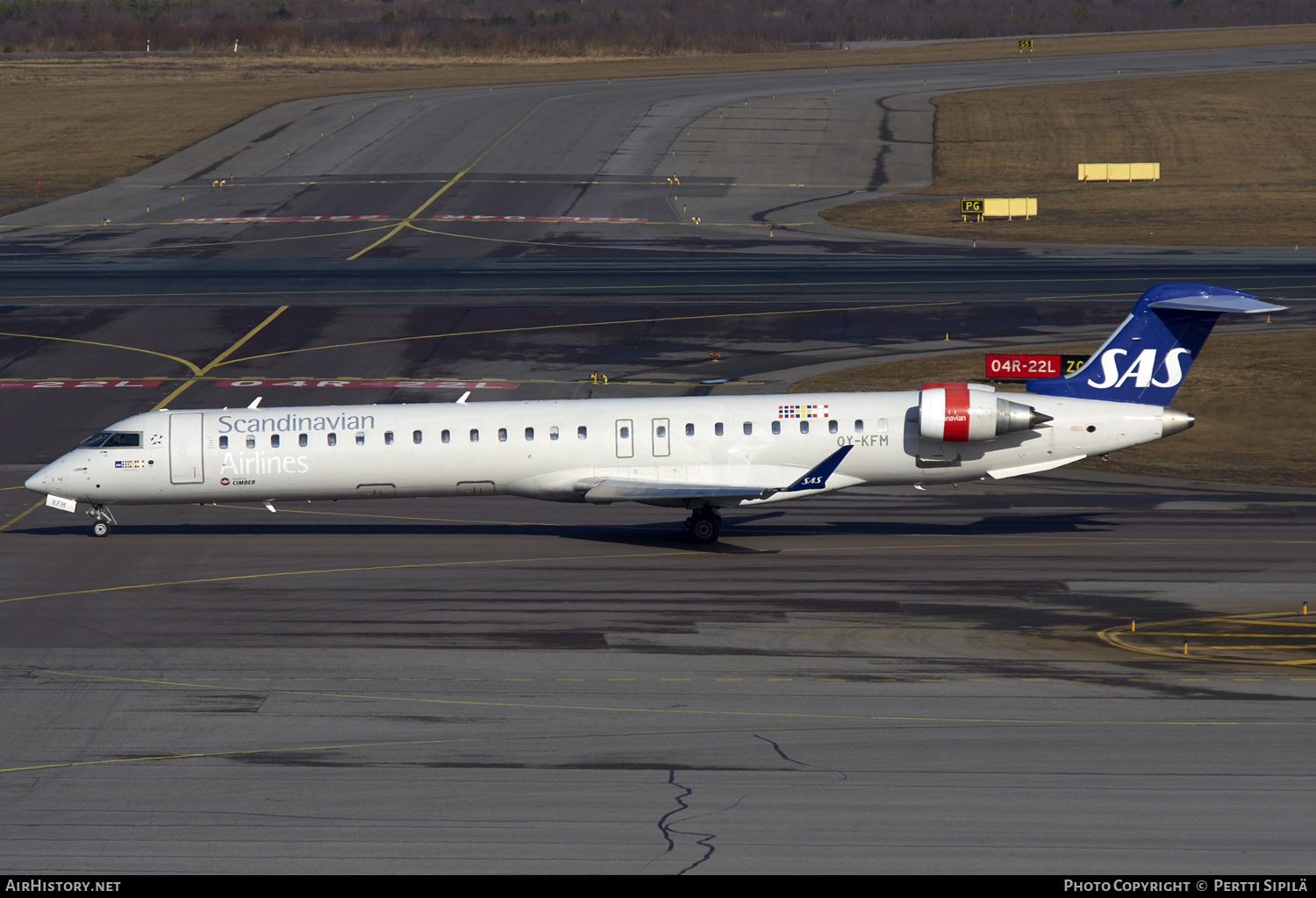 Aircraft Photo of OY-KFM | Bombardier CRJ-900LR (CL-600-2D24) | Scandinavian Airlines - SAS | AirHistory.net #187244