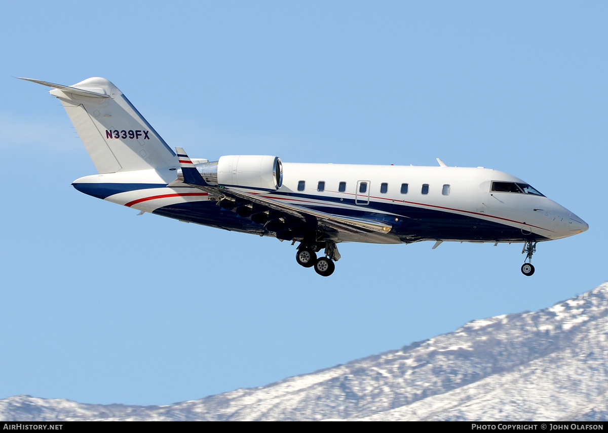 Aircraft Photo of N339FX | Bombardier Challenger 605 (CL-600-2B16) | AirHistory.net #187250