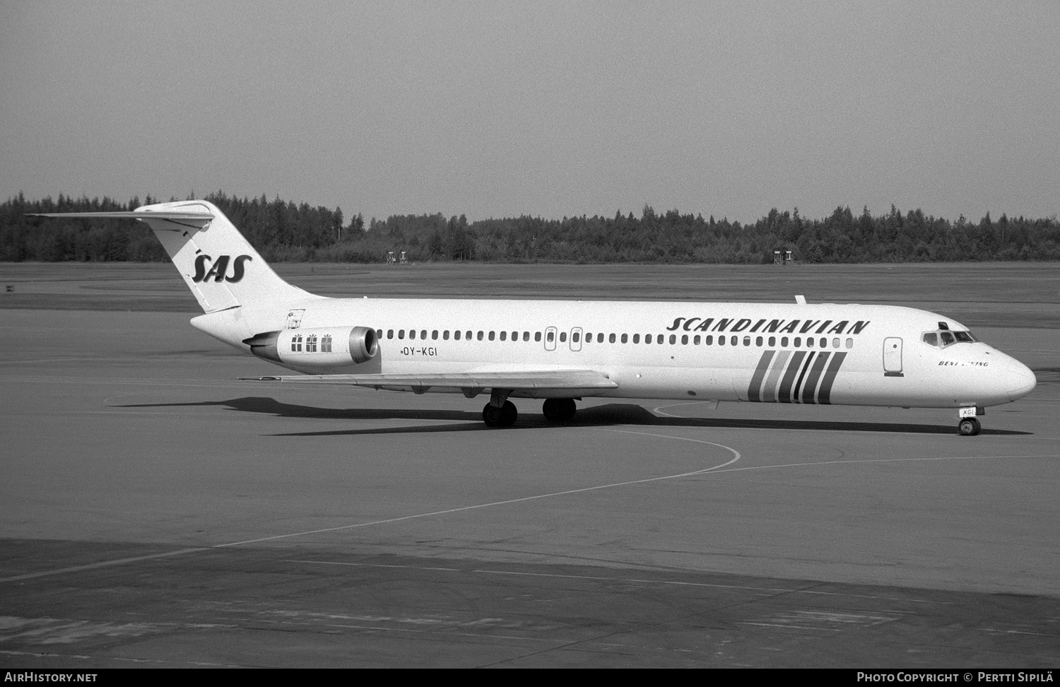 Aircraft Photo of OY-KGI | McDonnell Douglas DC-9-41 | Scandinavian Airlines - SAS | AirHistory.net #187262