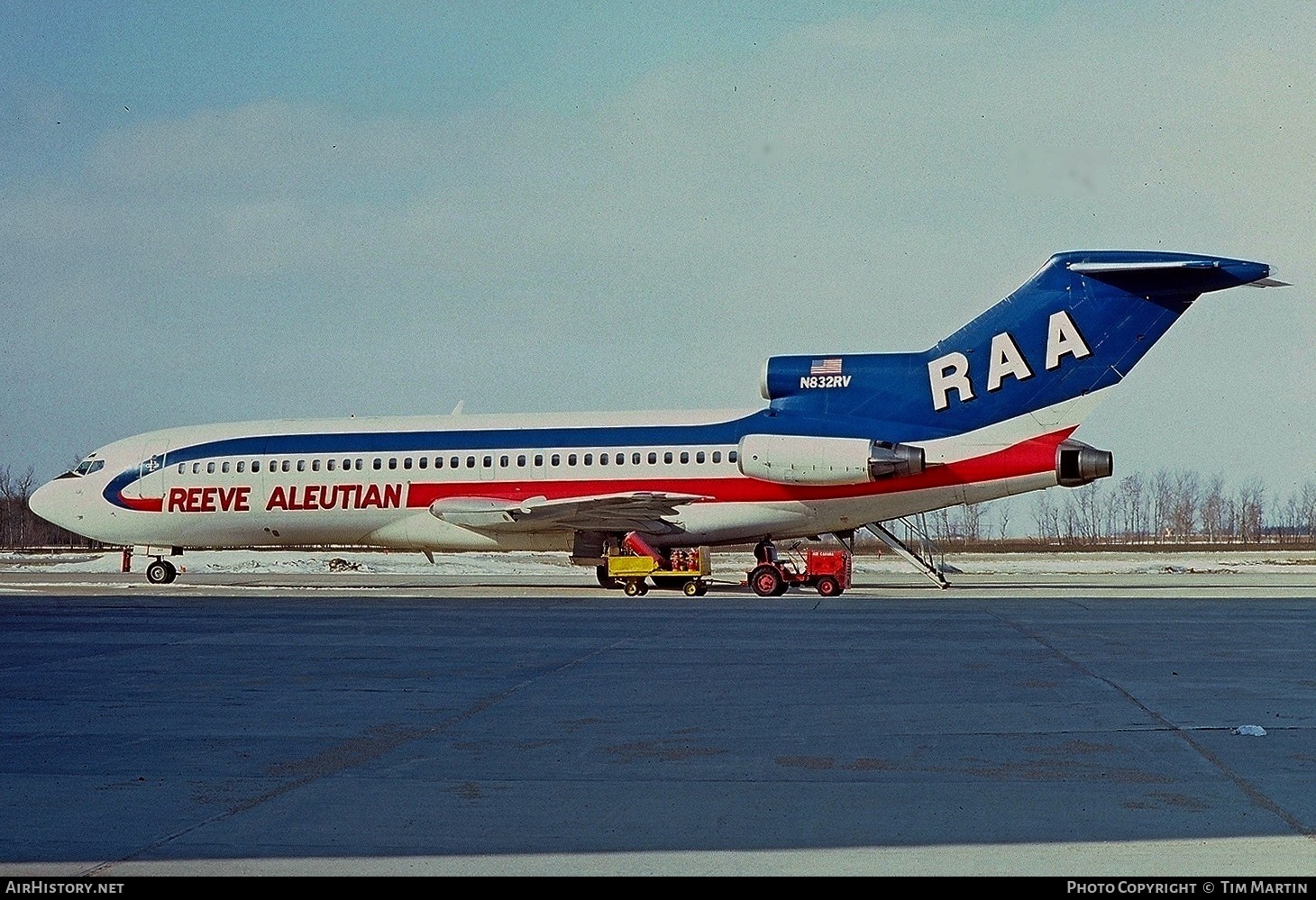 Aircraft Photo of N832RV | Boeing 727-22(C) | Reeve Aleutian Airways - RAA | AirHistory.net #187283