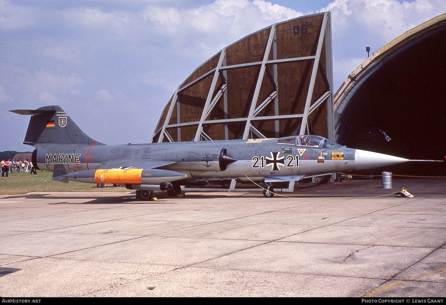 Aircraft Photo of 2121 | Lockheed RF-104G Starfighter | Germany - Navy | AirHistory.net #187294